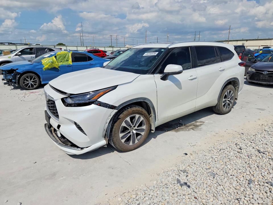 TOYOTA HIGHLANDER 2023 with VIN 5TDKDRAH8PS028898 - Photo from auction