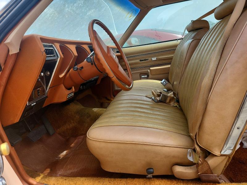 Photo 7 from auction – 1977 OLDSMOBILE CUTLASS SUPREME with VIN 3J57R7D134765
