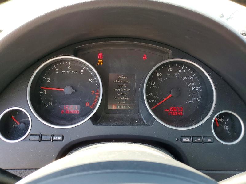 Photo 9 from auction – 2007 AUDI A4 with VIN WAUDF48H57K016093