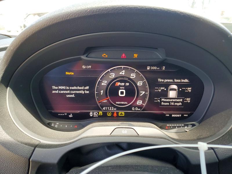 Photo 9 from auction – 2019 AUDI RS3 with VIN WUABWGFF9KA905591