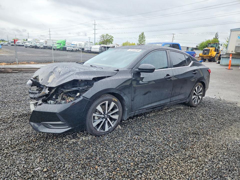 NISSAN SENTRA 2022 with VIN 3N1AB8CV8NY296387 - Photo from auction
