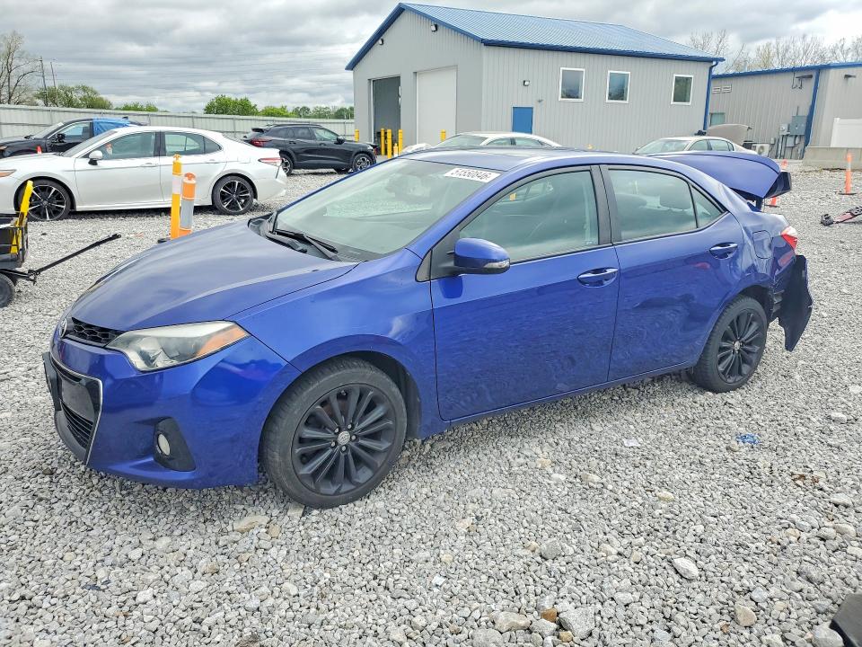 TOYOTA COROLLA 2016 with VIN 2T1BURHE3GC570480 - Photo from auction