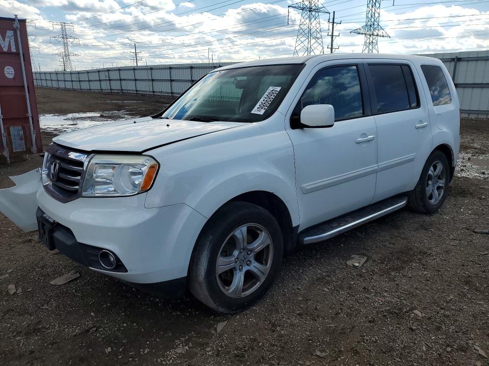 HONDA PILOT 2012 with VIN 5FNYF4H79CB072489 - Photo from auction