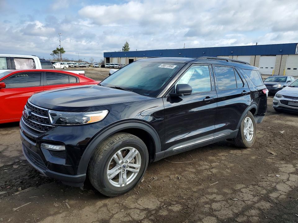 FORD EXPLORER 2020 with VIN 1FMSK8DH2LGC78522 - Photo from auction