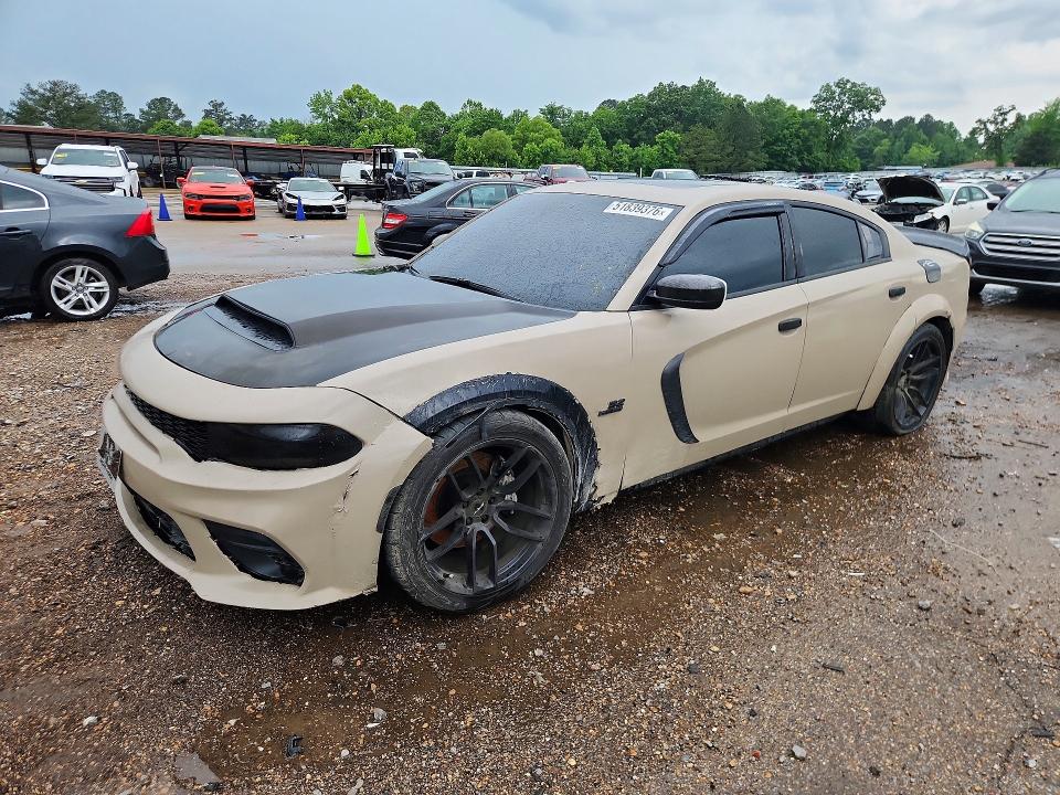 DODGE CHARGER 2018 with VIN 2C3CDXGJ5JH228599 - Photo from auction