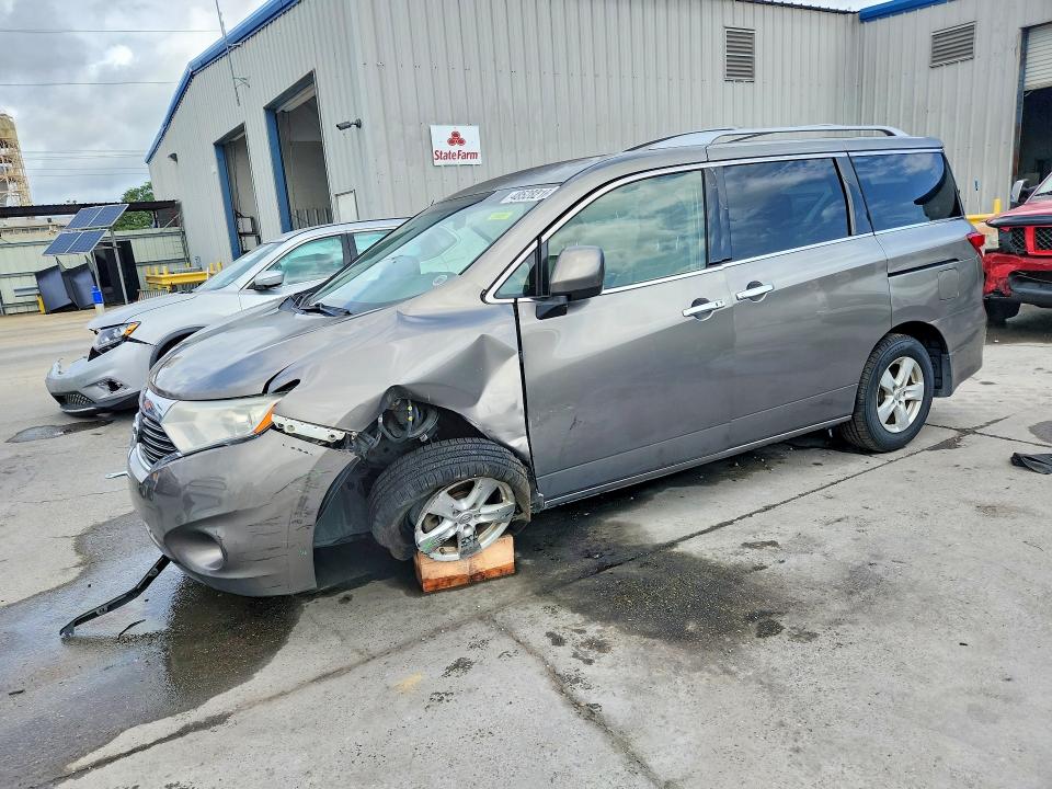 NISSAN QUEST 2016 with VIN JN8AE2KP1G9153525 - Photo from auction
