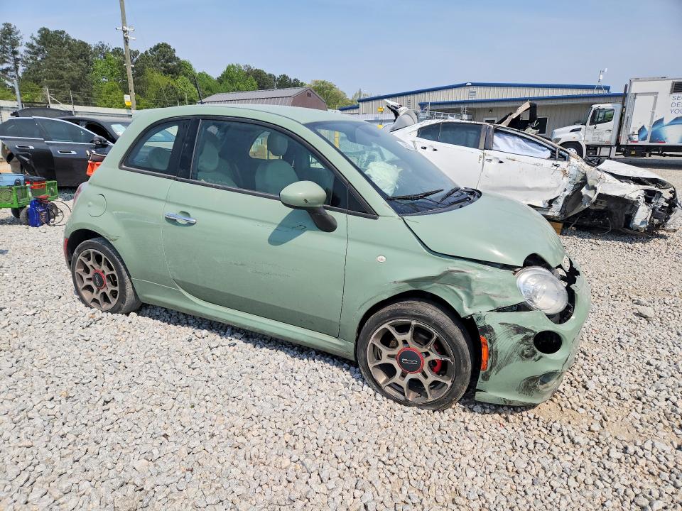 Photo 4 from auction – 2015 FIAT 500 with VIN 3C3CFFBR1FT558837