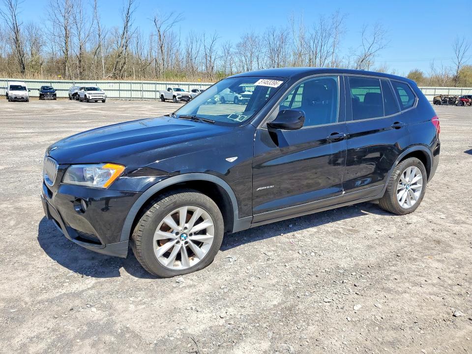 BMW X3 2013 with VIN 5UXWX9C57D0D00434 - Photo from auction