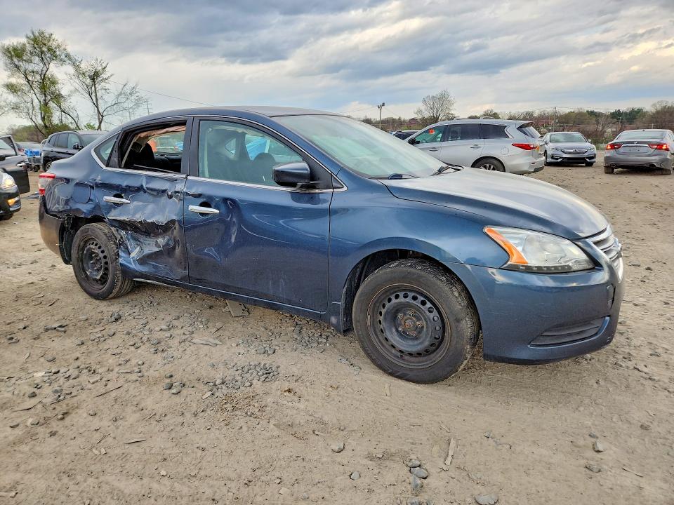 Photo 4 from auction – 2014 NISSAN SENTRA with VIN 3N1AB7AP6EL682754