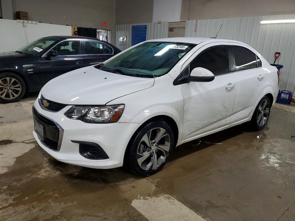 CHEVROLET SONIC 2019 with VIN 1G1JF5SB8K4122060 - Photo from auction