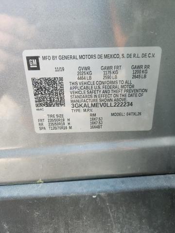 Photo 14 from auction – 2020 GMC TERRAIN with VIN 3GKALMEV0LL222234