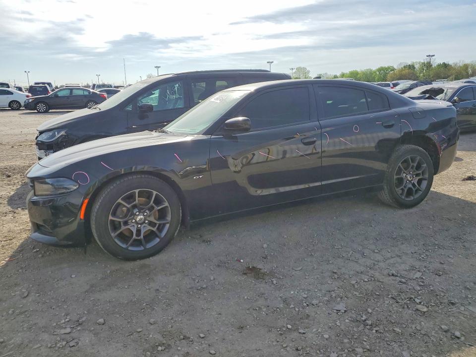 DODGE CHARGER 2018 with VIN 2C3CDXJG0JH181334 - Photo from auction