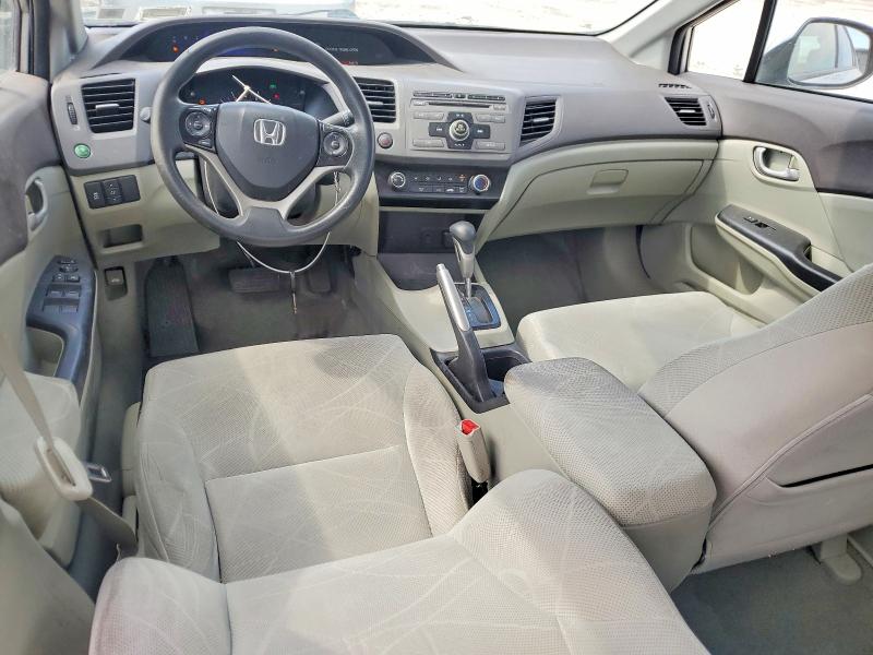 Photo 8 from auction – 2012 HONDA CIVIC with VIN 19XFB2F53CE387495