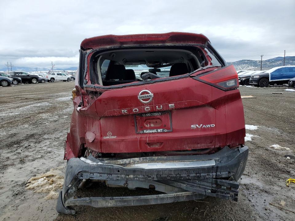 Photo 6 from auction – 2021 NISSAN ROGUE with VIN JN8AT3BB2MW227547