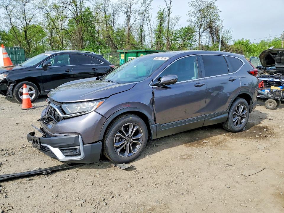 Photo 1 from auction – 2021 HONDA CR-V with VIN 2HKRW2H50MH641062