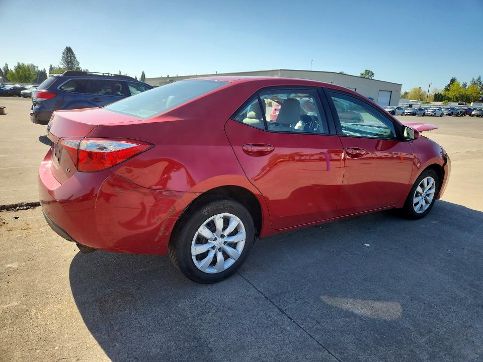 Photo 3 from auction – 2016 TOYOTA COROLLA with VIN 2T1BURHE1GC550132