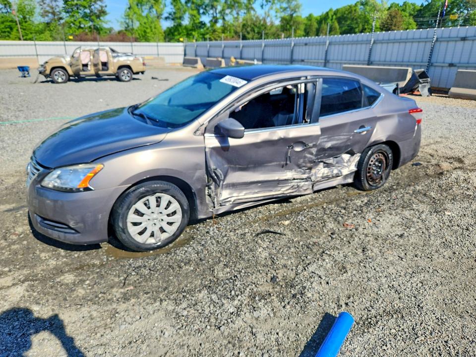 NISSAN SENTRA 2015 with VIN 3N1AB7AP1FL634189 - Photo from auction