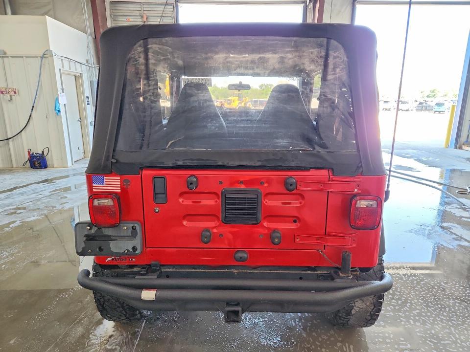Photo 6 from auction – 2001 JEEP WRANGLER / TJ with VIN 1J4FA49S91P376007