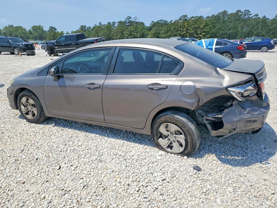 Photo 2 from auction – 2014 HONDA CIVIC with VIN 2HGFB2F54EH526266