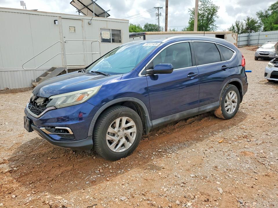HONDA CR-V 2015 with VIN 2HKRM3H77FH555375 - Photo from auction