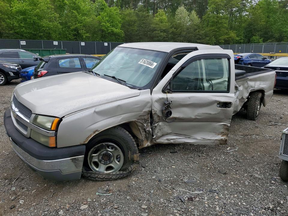 CHEVROLET SILVERADO 2004 with VIN 1GCEC19V74Z283497 - Photo from auction