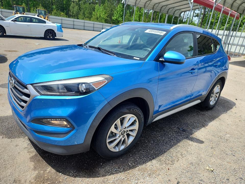 HYUNDAI TUCSON 2018 with VIN KM8J33A48JU604464 - Photo from auction