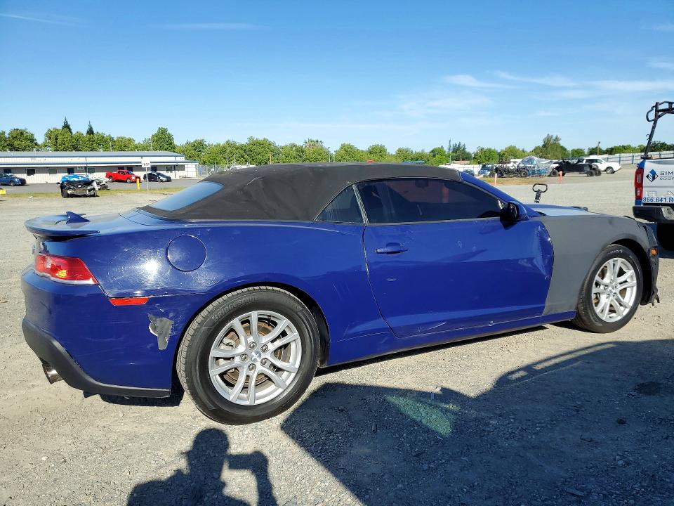 Фото 3 с аукциона – 2015 CHEVROLET CAMARO с VIN 2G1FD3D31F9201983