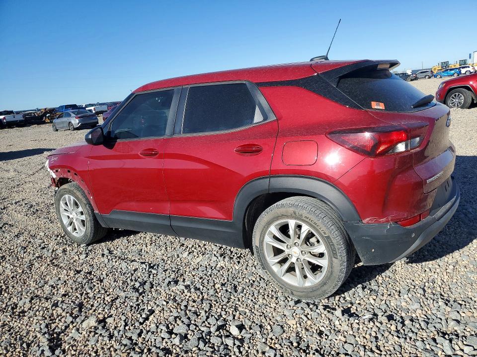 Photo 2 from auction – 2021 CHEVROLET TRAILBLAZER with VIN KL79MMS2XMB025819