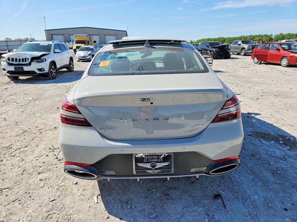 Photo 6 from auction – 2026 GENESIS G70 with VIN KMTG34SC7TU168687