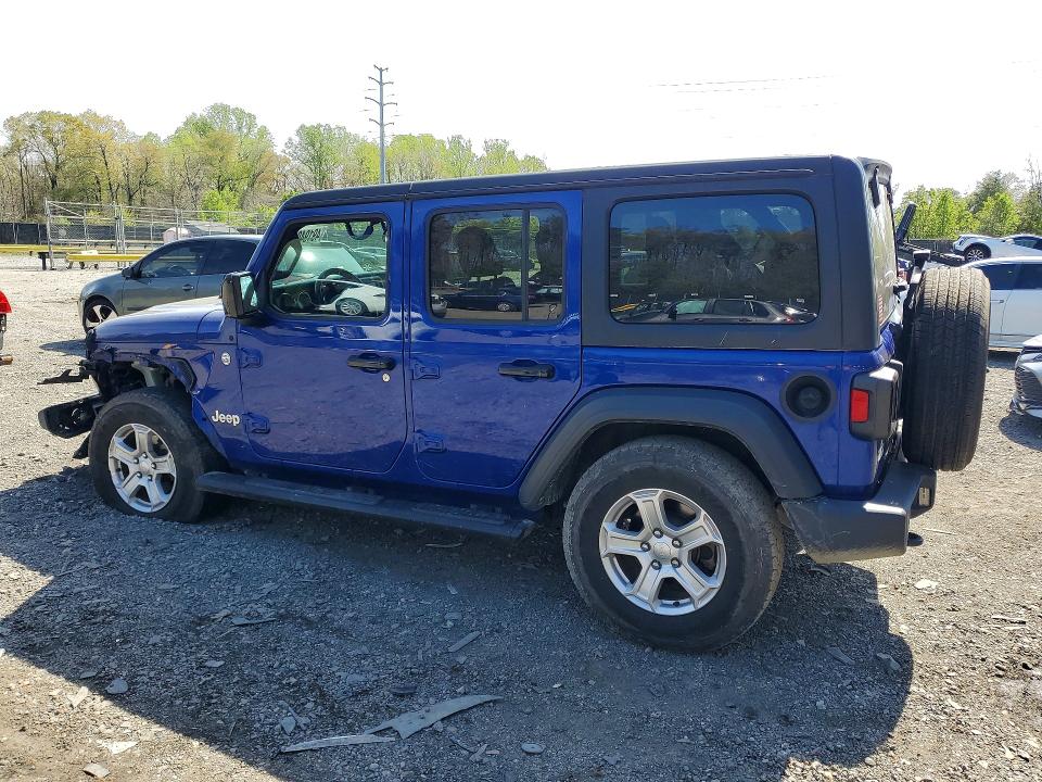 Photo 2 from auction – 2019 JEEP WRANGLER UNLIMITED with VIN 1C4HJXDN7KW592138