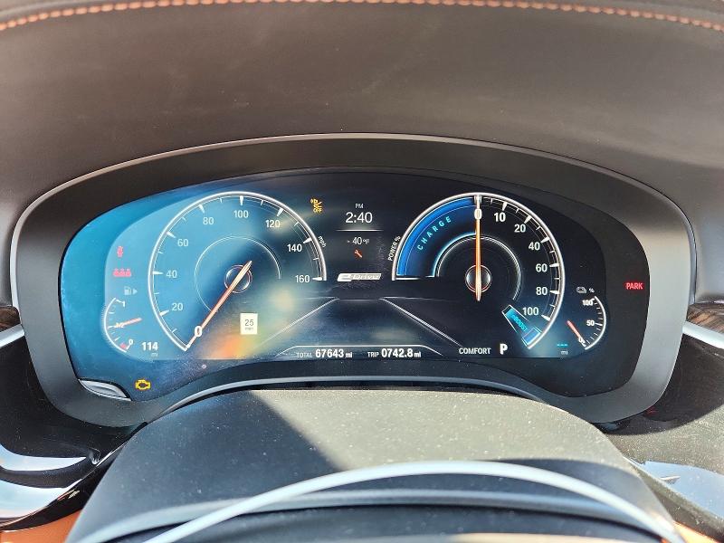 Photo 9 from auction – 2019 BMW 530E with VIN WBAJA9C55KB398663