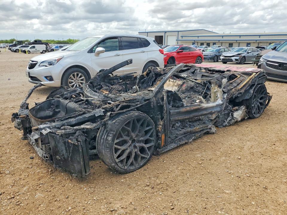 CHEVROLET CORVETTE 2021 with VIN 1G1YB3D40M5117512 - Photo from auction