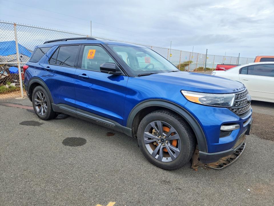 Photo 4 from auction – 2022 FORD EXPLORER with VIN 1FMSK7DH1NGB54318
