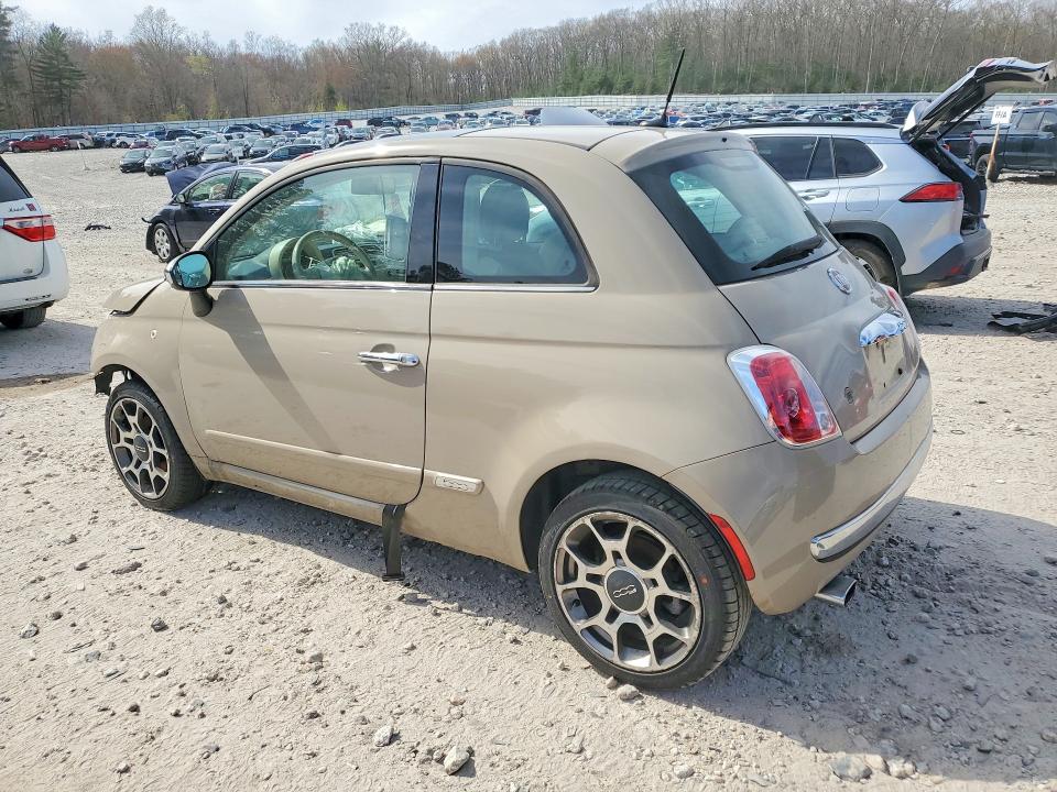 Photo 2 from auction – 2012 FIAT 500 with VIN 3C3CFFCR7CT118230