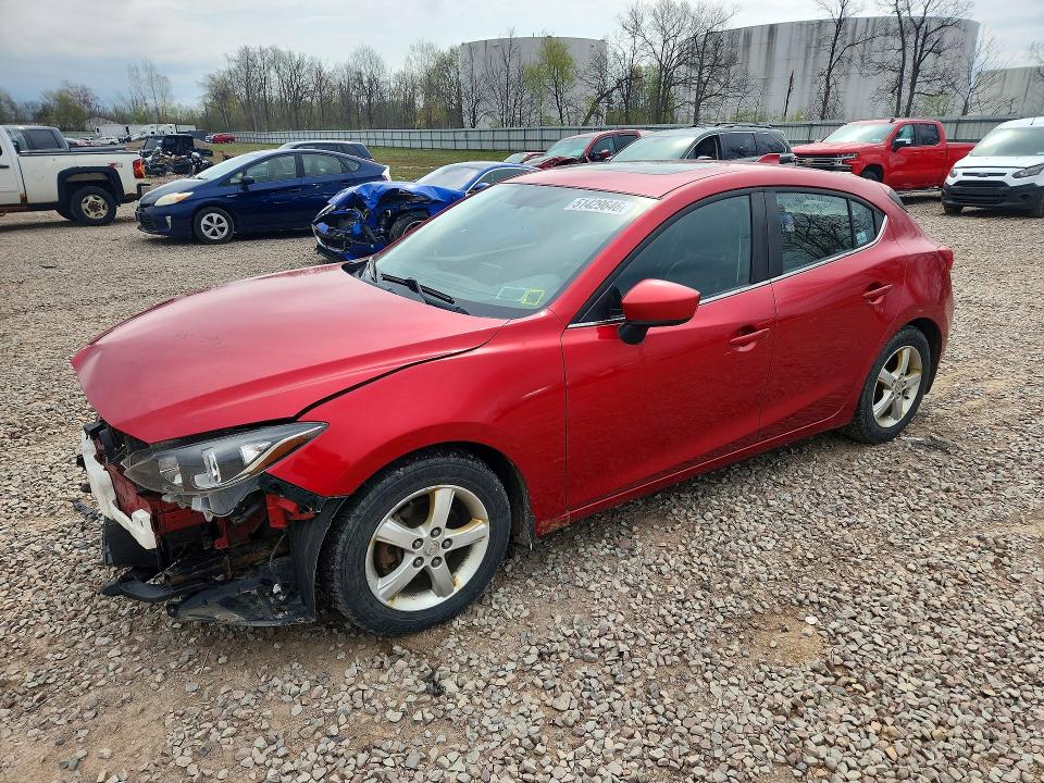 MAZDA 3 2014 with VIN JM1BM1M72E1206464 - Photo from auction