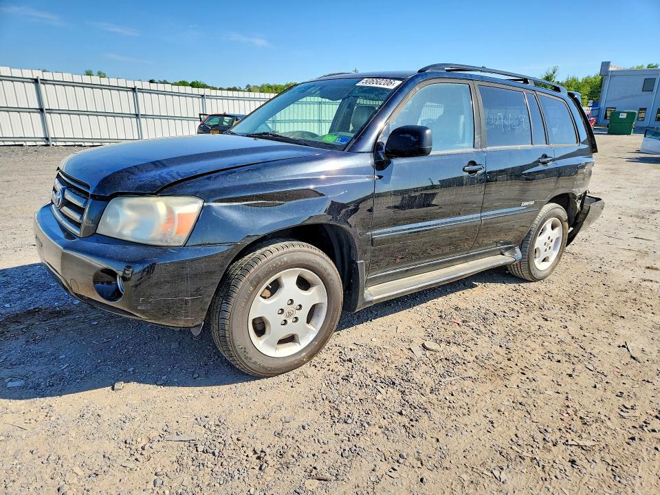 TOYOTA HIGHLANDER 2006 with VIN JTEEP21A360186786 - Photo from auction