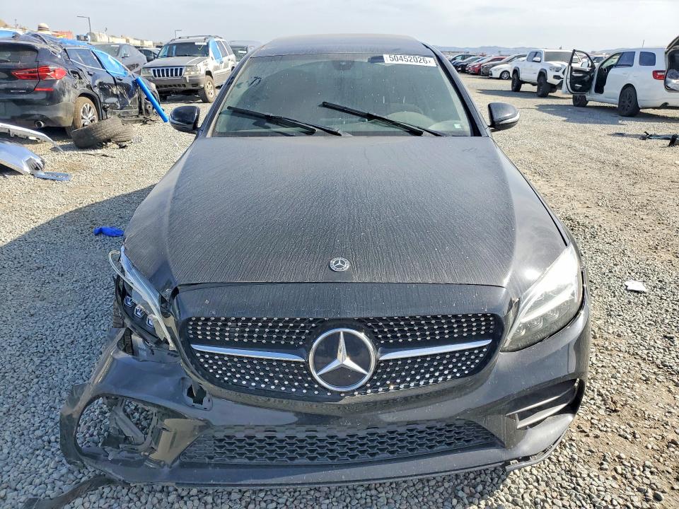 Photo 5 from auction – 2020 MERCEDES-BENZ C with VIN WDDWF8EB0LR527463