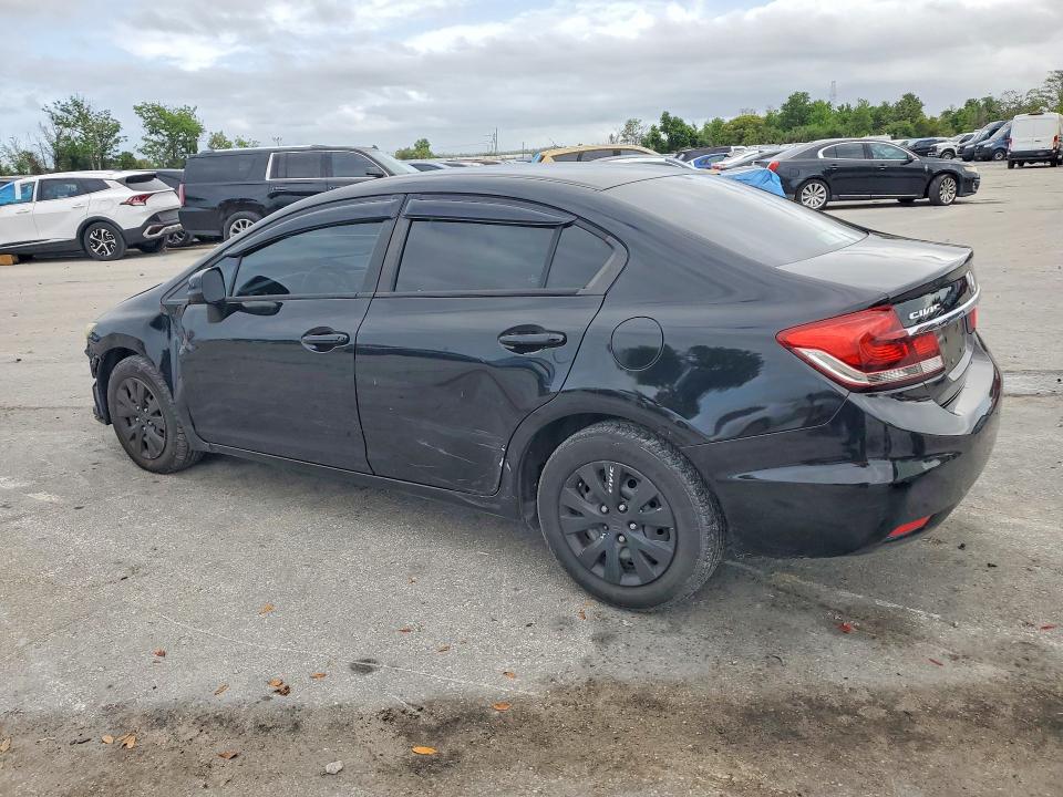 Photo 2 from auction – 2013 HONDA CIVIC with VIN 19XFB2F57DE233521