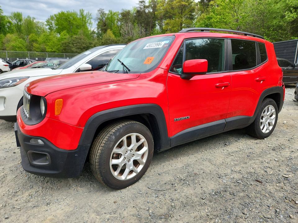 JEEP RENEGADE 2017 with VIN ZACCJABB0HPG62004 - Photo from auction