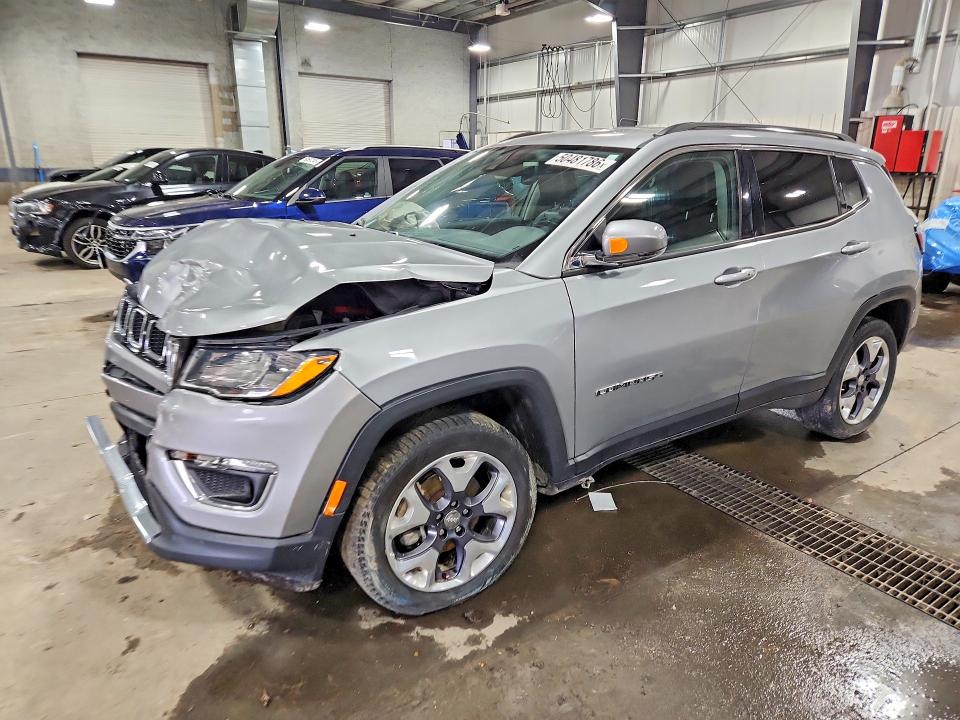 JEEP COMPASS 2021 with VIN 3C4NJDCB9MT553603 - Photo from auction