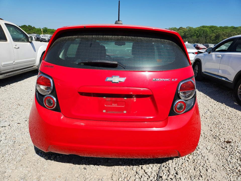 Photo 6 from auction – 2015 CHEVROLET SONIC with VIN 1G1JD6SH2F4125672