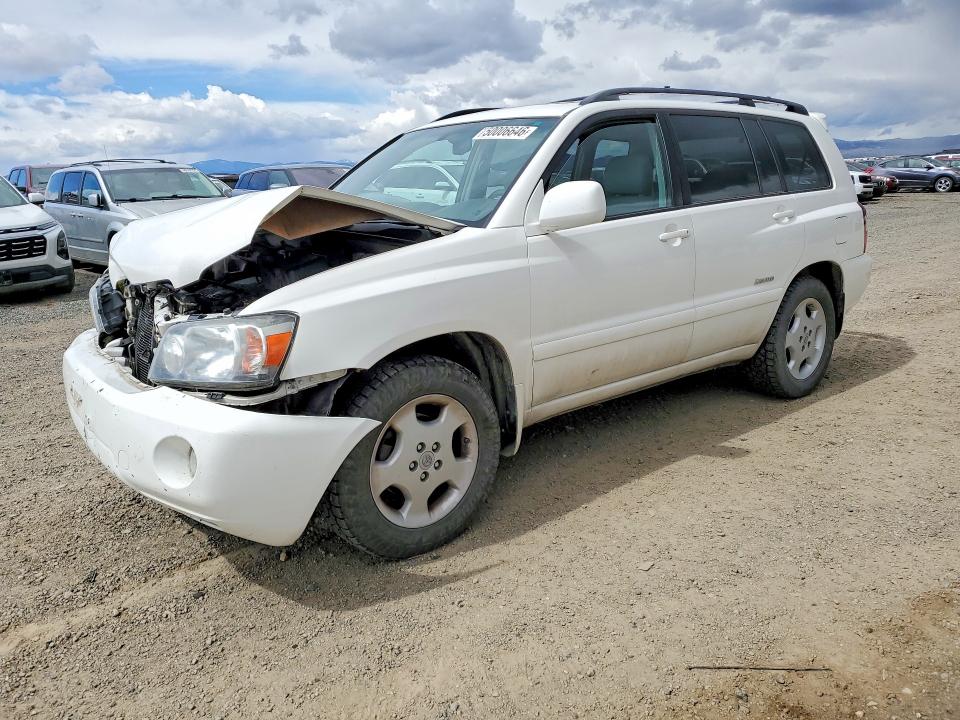 TOYOTA HIGHLANDER 2007 with VIN JTEDP21A070142659 - Photo from auction