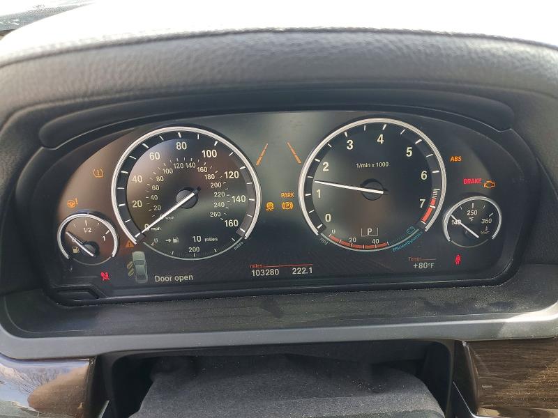 Photo 9 from auction – 2010 BMW 750 with VIN WBAKC8C58AC430636
