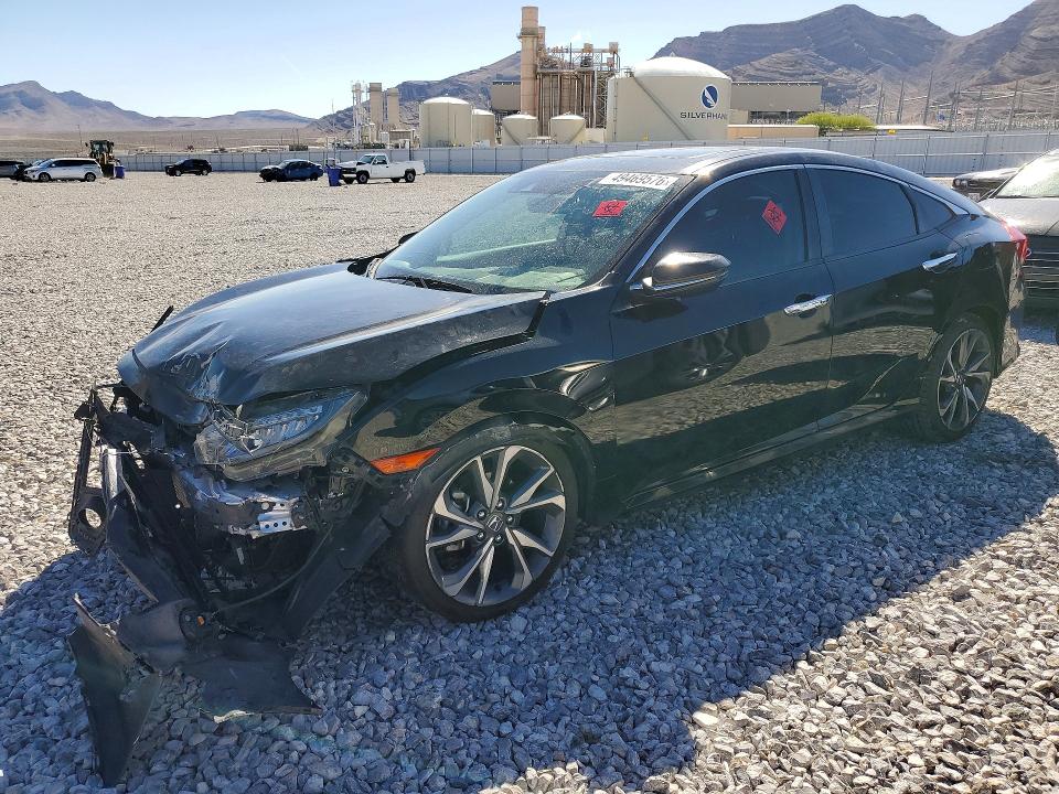 Photo 1 from auction – 2019 HONDA CIVIC with VIN JHMFC1F90KX013773