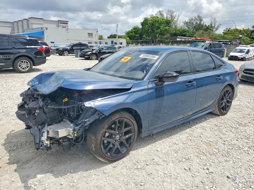 Photo 1 from auction – 2025 HONDA CIVIC with VIN 2HGFE4F88SH311417