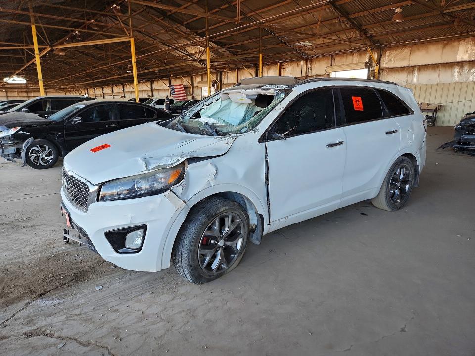KIA SORENTO 2016 with VIN 5XYPK4A59GG109345 - Photo from auction