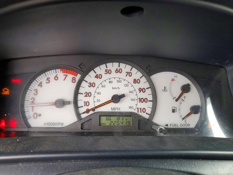 Photo 9 from auction – 2003 TOYOTA COROLLA with VIN 1NXBR32E33Z108887