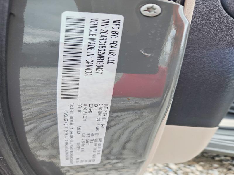 Photo 14 from auction – 2022 CHRYSLER PACIFICA with VIN 2C4RC1BG2NR190427