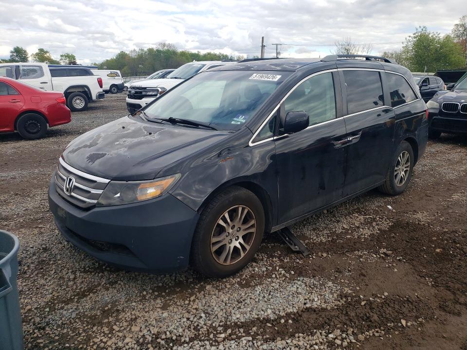 HONDA ODYSSEY 2011 مع رقم تعريف المركبة 5FNRL5H47BB006515 - صورة من المزاد