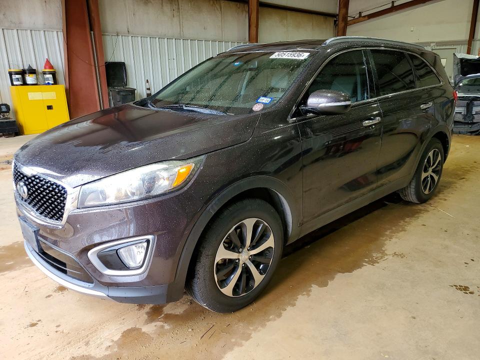 KIA SORENTO 2017 with VIN 5XYPH4A55HG203111 - Photo from auction